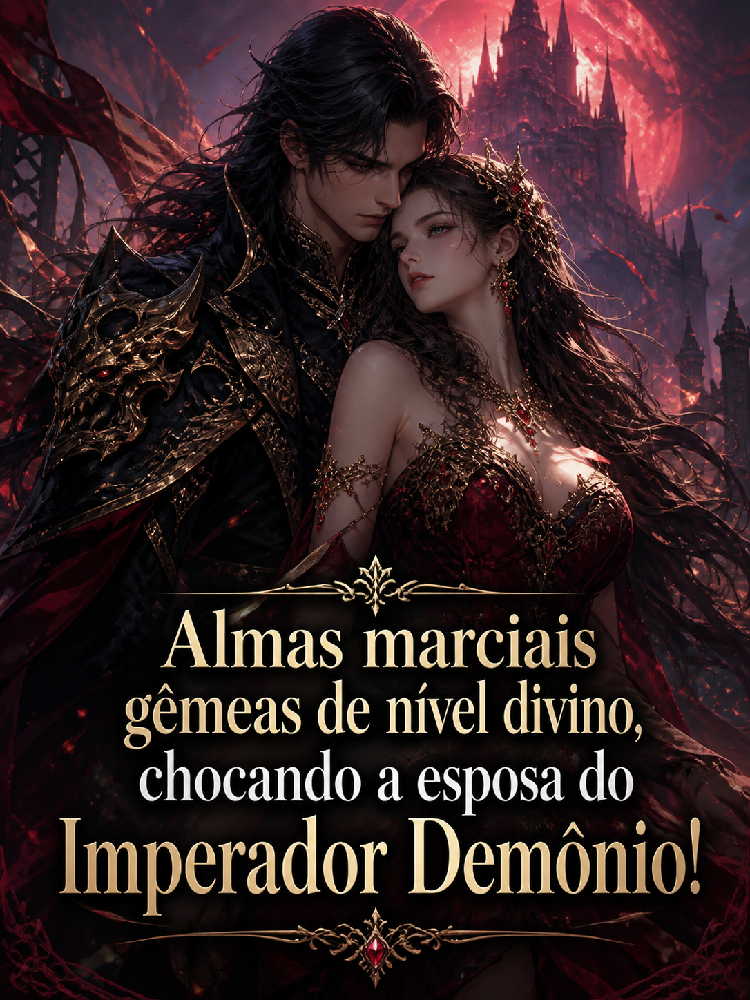 Almas marciais gêmeas de nível divino, chocando a esposa do Imperador Demônio!