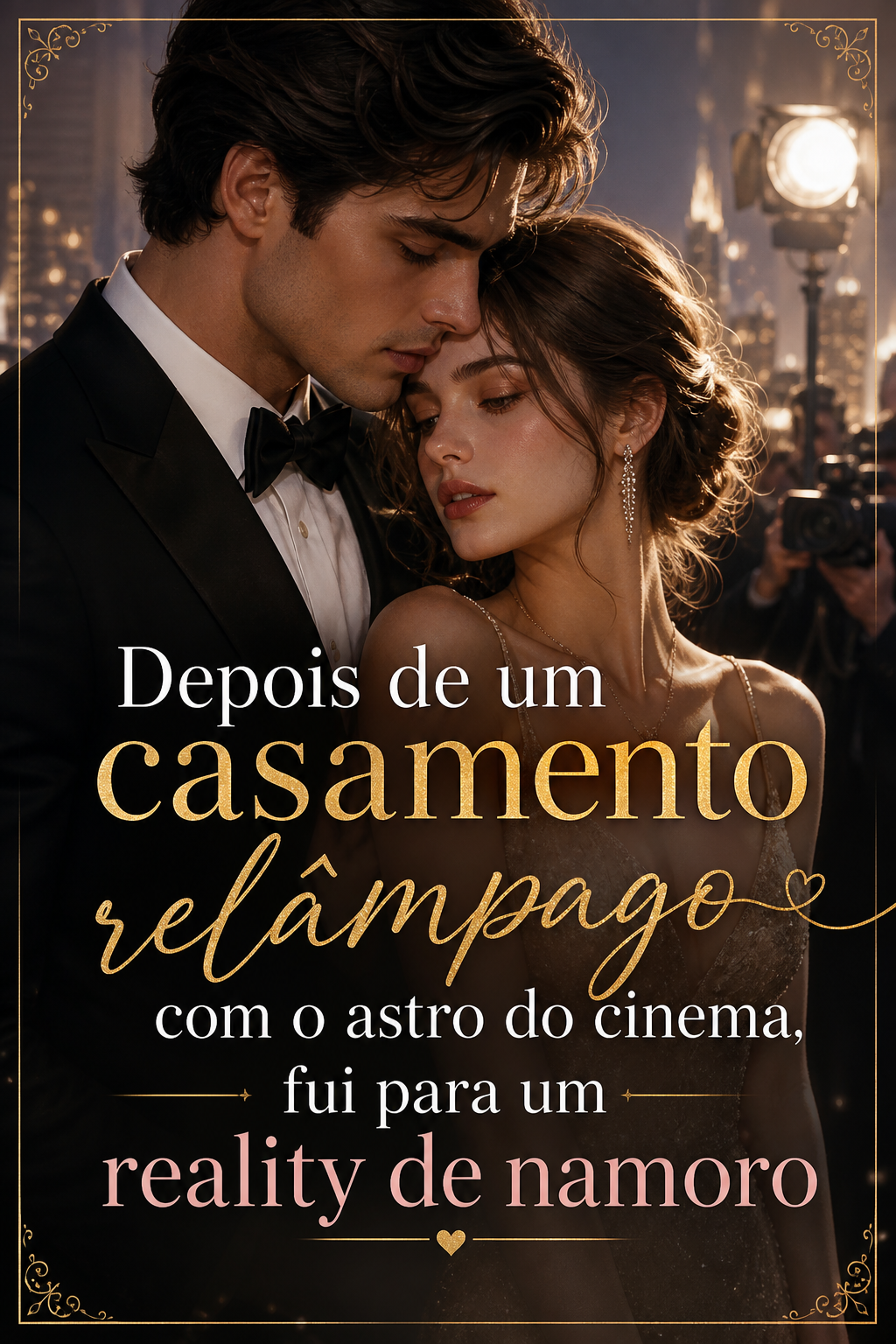 Depois de um casamento relâmpago com o astro do cinema, fui para um reality de namoro